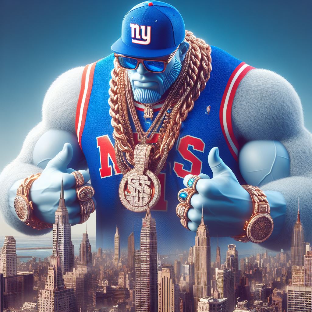 Giants, New York Giants, NY, Mascot, Canvas, NFL, King, King Canvas, Sport, Wall art